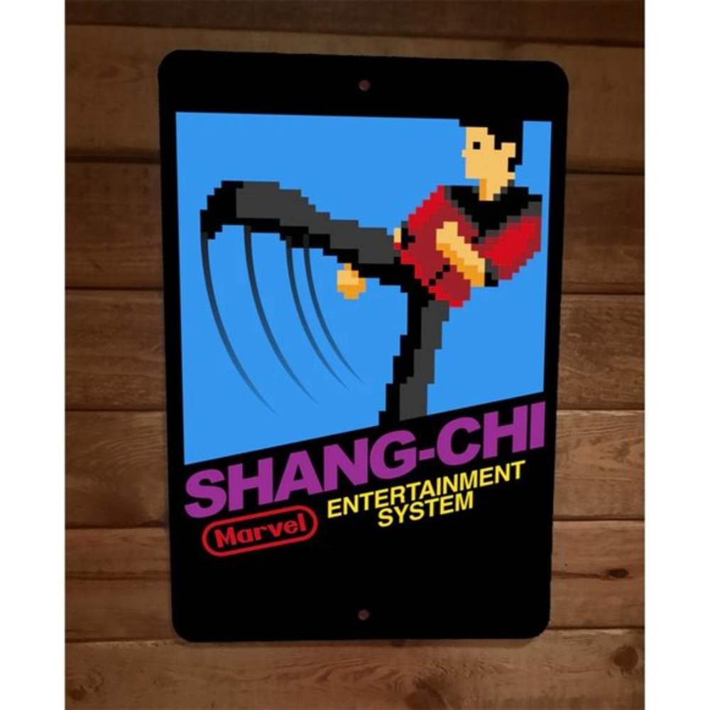 Shang Chi‎ Kung Fu 8x12 Metal Wall Sign